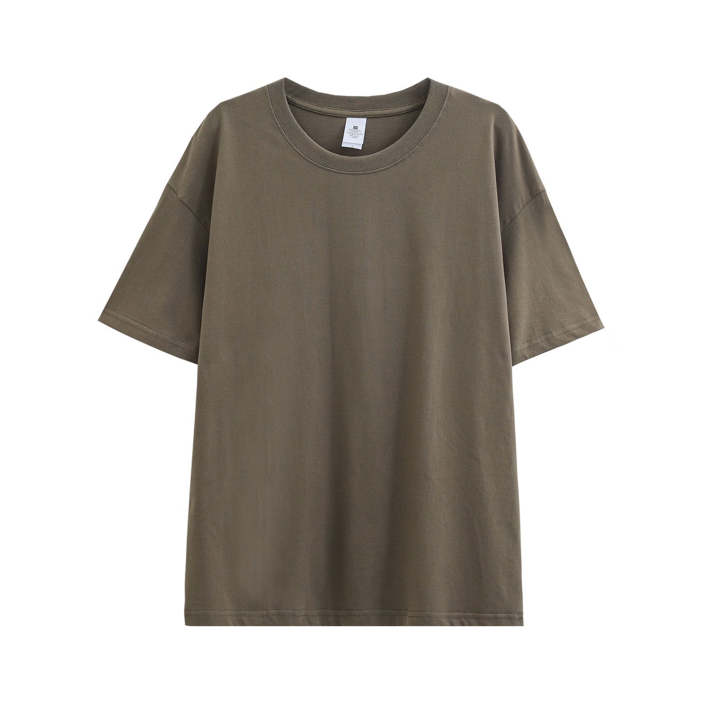 Custom Tshirt Cotton Blank Distressed Streetwear High Quality Round Neck Drop Shoulder Custom logo Wholesale Men's T-shirts