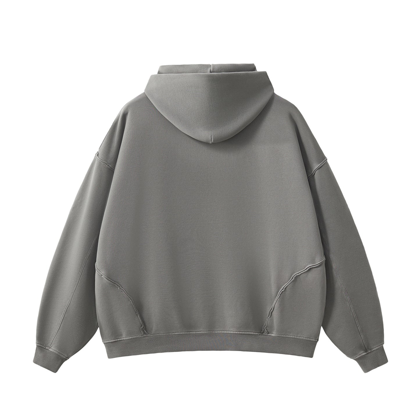 100% Cotton Heavyweight Custom French Terry Acid Wash High Quality Streetwear Unisex Oversized Drop Shoulder Hoodie
