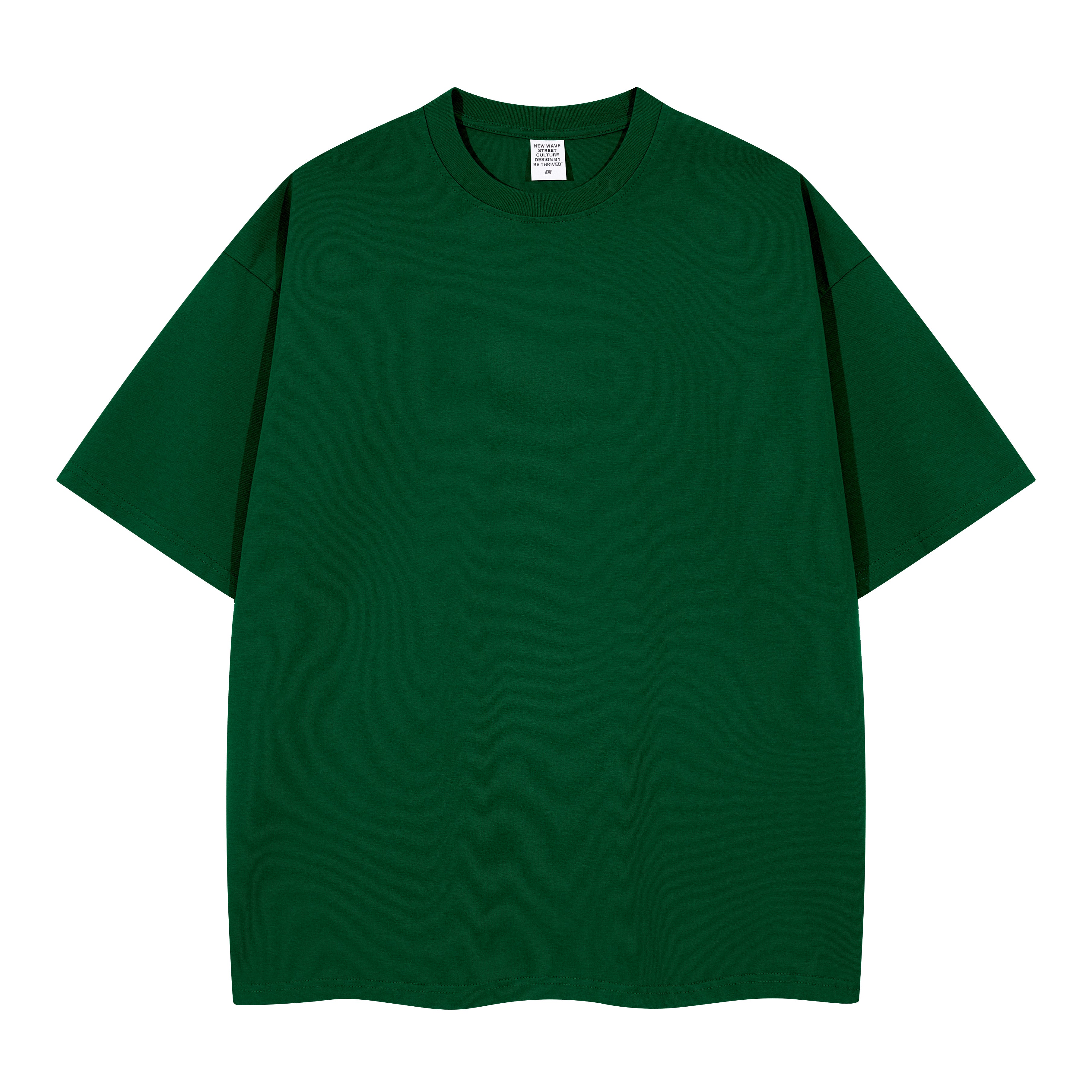 Customized t Shirts 100% Cotton Streetwear Loose High Quality Drop Shoulder t Shirt Wholesale Blank Screen Printed Plain t Shirt