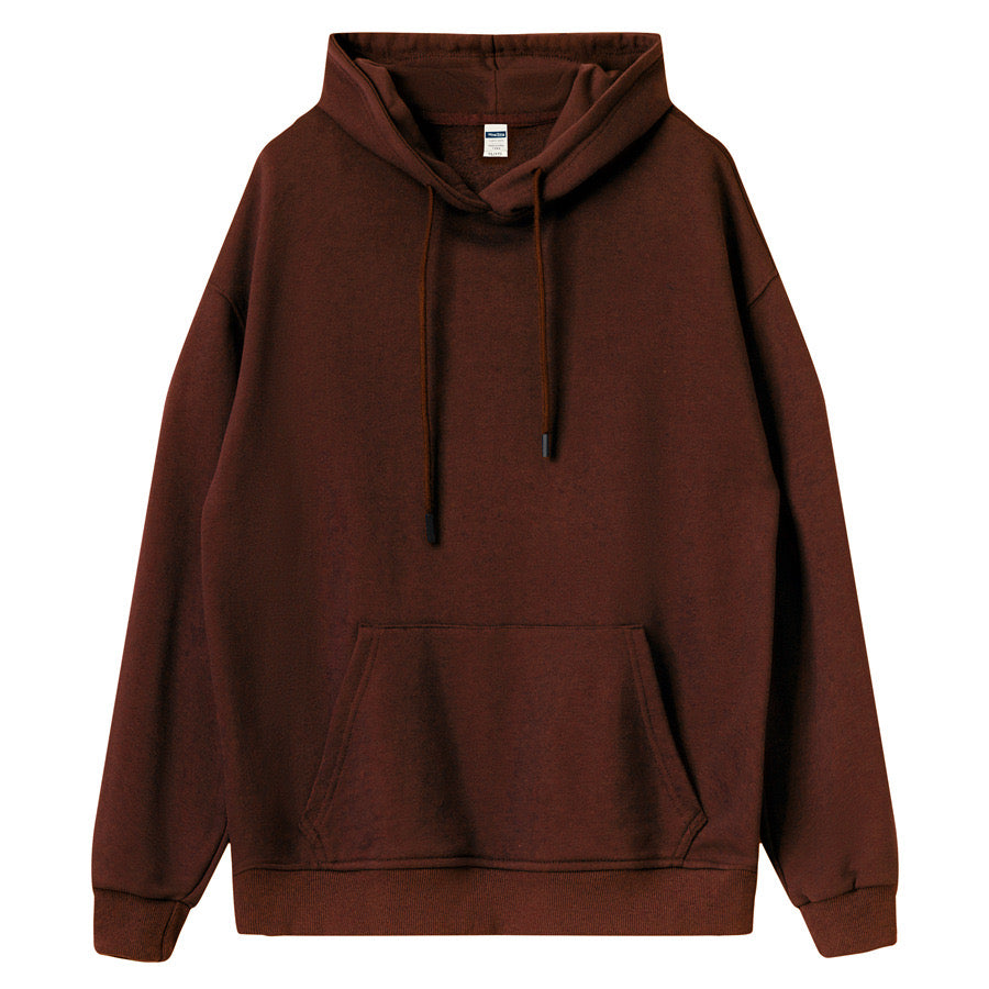 Customized Logo Men's Cotton 360gsm Round Neck Sweatshirt High Quality Simples Sweatshirt Pure Cotton Hooded Manufacturer