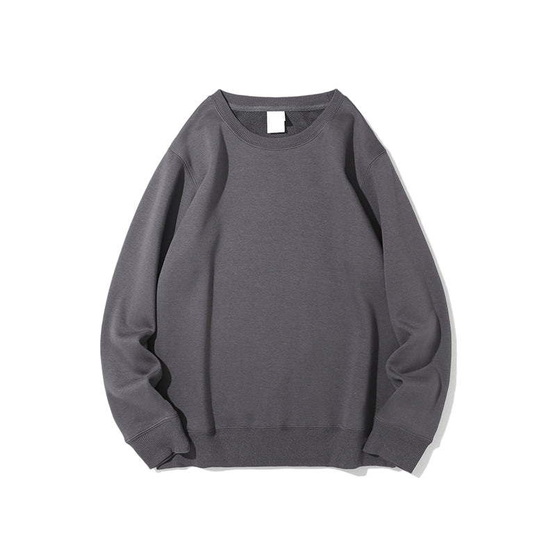 Plus Size Fleece Round Neck Blank Polyester and Cotton High Quality Streetwear Custom Puff Print Men's Hoodies & Sweatshirts