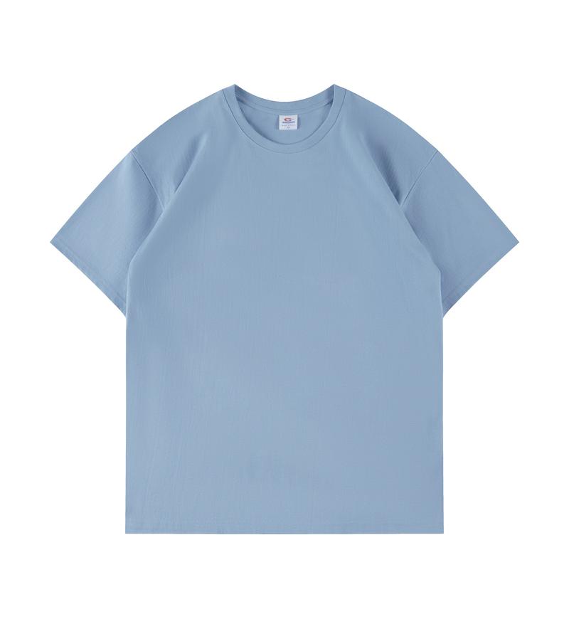 High Quality 12 Color Loose Round Neck Short Sleeved t Shirt for Men High Quality Custom t Shirts Printing Wholesale China