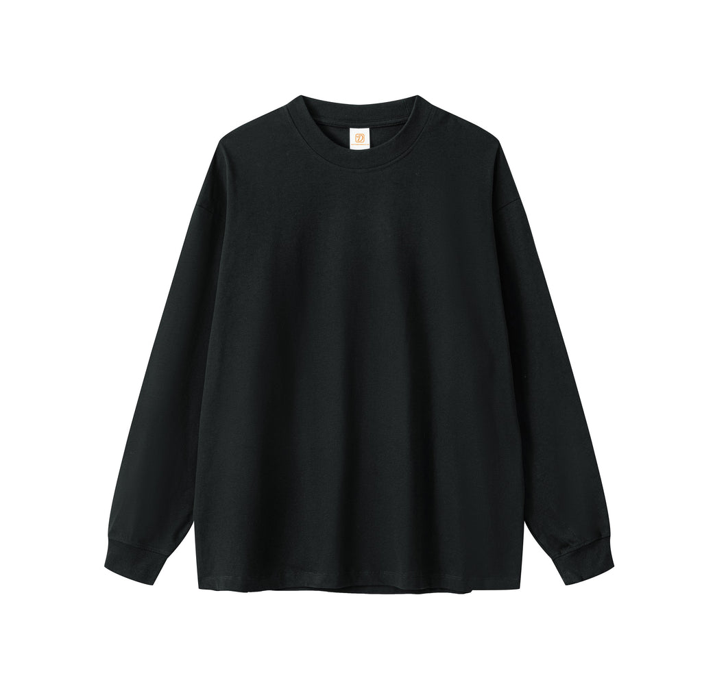 Wholesale Basic T-shirt Sport High Quality Casual Streetwear Pure Color Long Sleeve Custom Design Men's Long Sleeve T-shirts