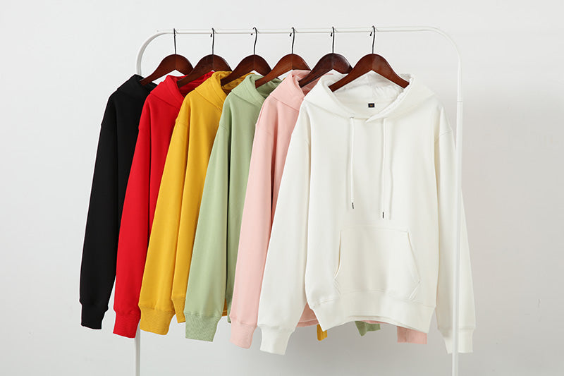 Wholesale 600G Heavyweight Fleece Unisex Sublimation Blank Pullover Thick Custom Puff Print Fashion Hoodies and Sweatshirts