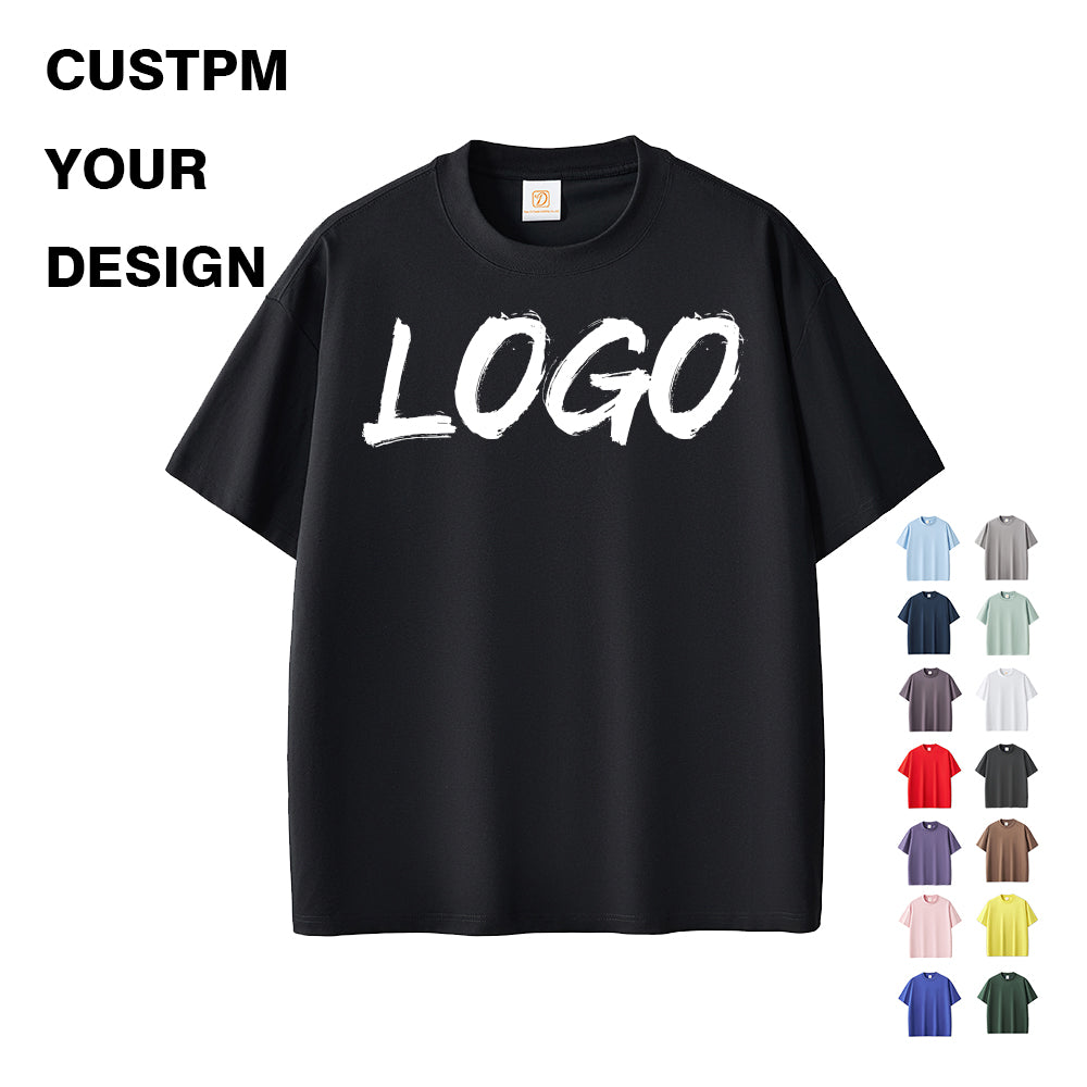 Hot Selling Customized t Shirts High Quality Round Neck Muti Color Black Basic Short Sleeve Wholesale Blank t Shirt for Men