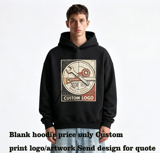 American Style 520G Super Heavyweight Hoodie High Quality Pure Cotton American BOXY Caped Hoodie Unisex Fall and Winter Style
