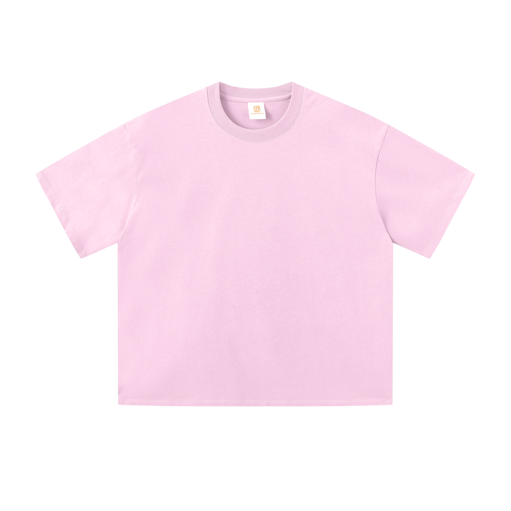 Boxy Men's T-shirts Custom Oversized Crew Neck High Quality Summer New Style Fashion Embroidery logo Wholesale Plain t Shirt