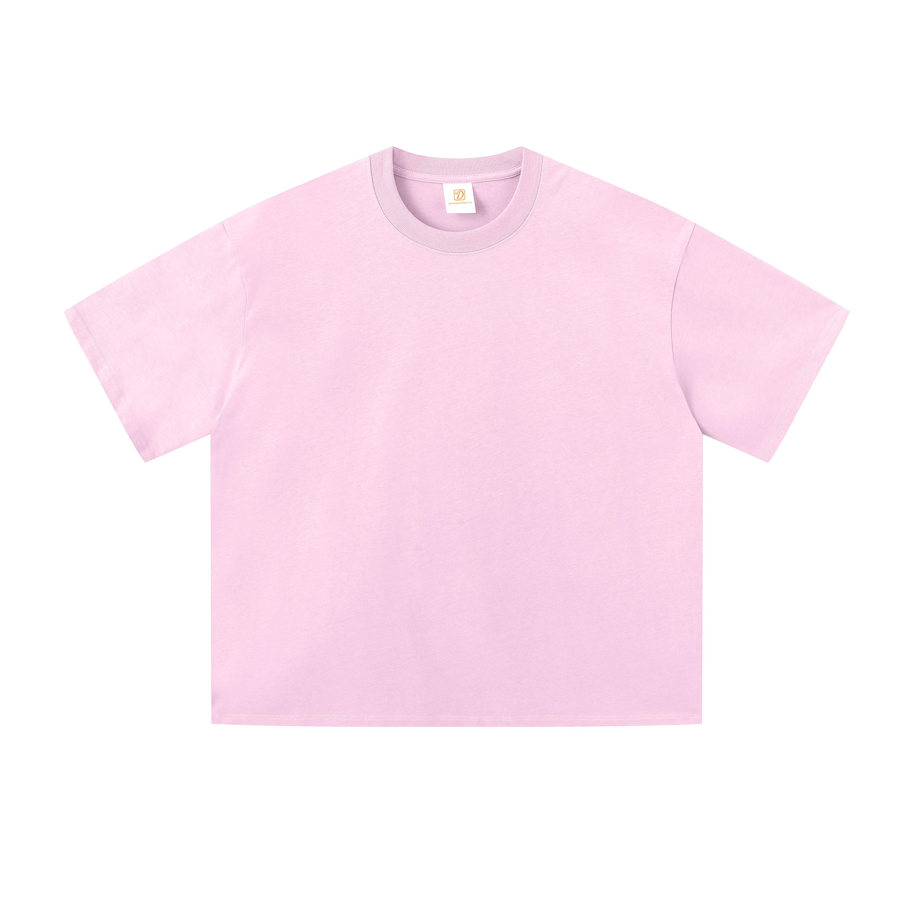 Boxy Men's T-shirts Custom Oversized Crew Neck High Quality Summer New Style Fashion Embroidery logo Wholesale Plain t Shirt