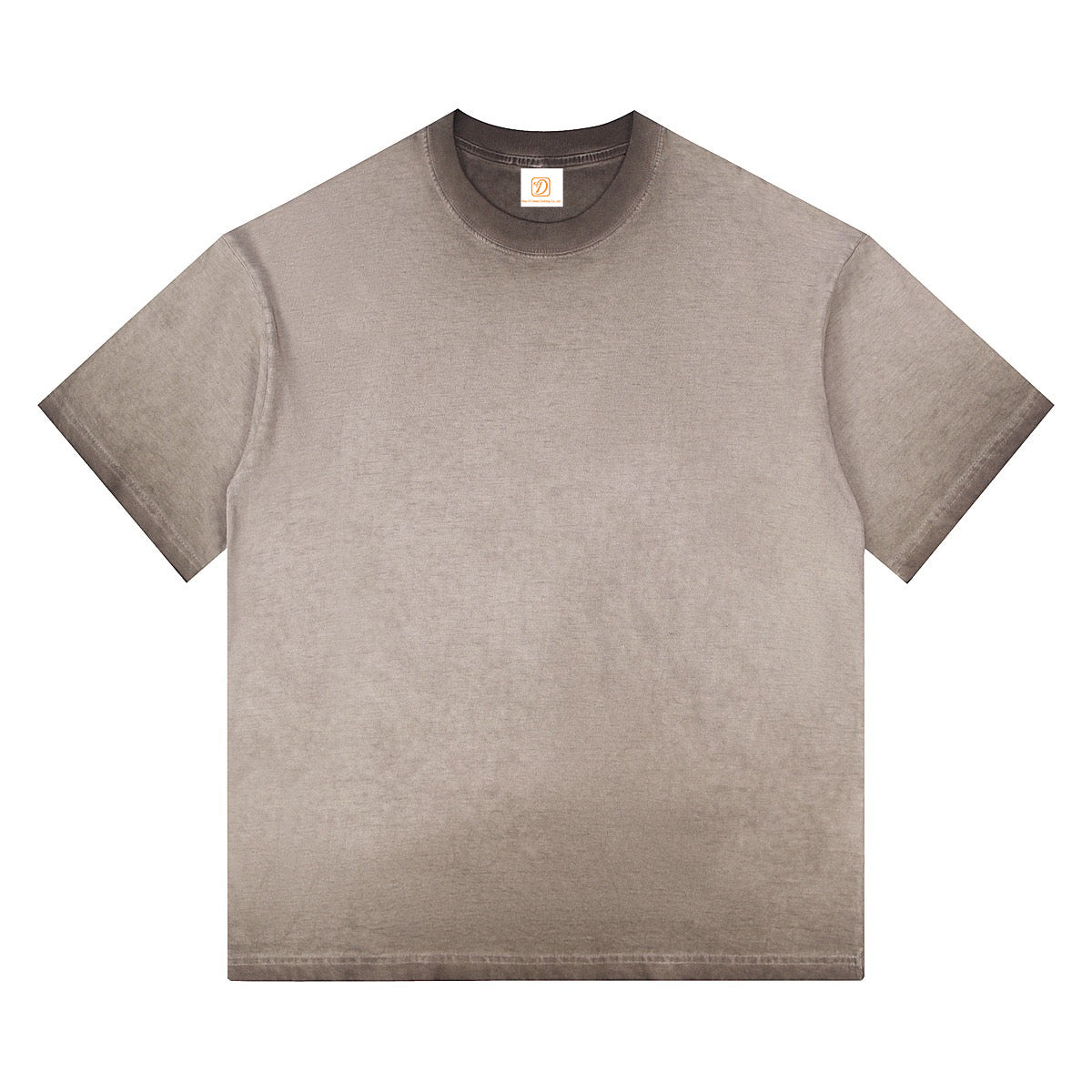 Men's Plain t Shirt Custom logo Blank 230g Round Neck Fashionable Drop Shoulder Streetwear High Quality Personalized T-shirt