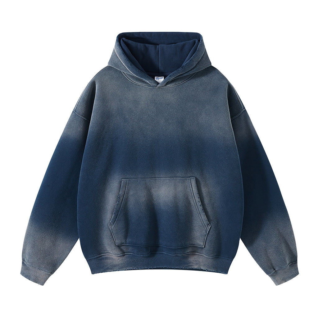 Streetwear Sweatpants and Hoodie Set High Quality Vintage Sublimation Oversized Waxing Printing Heavyweight Fashion Hoodies