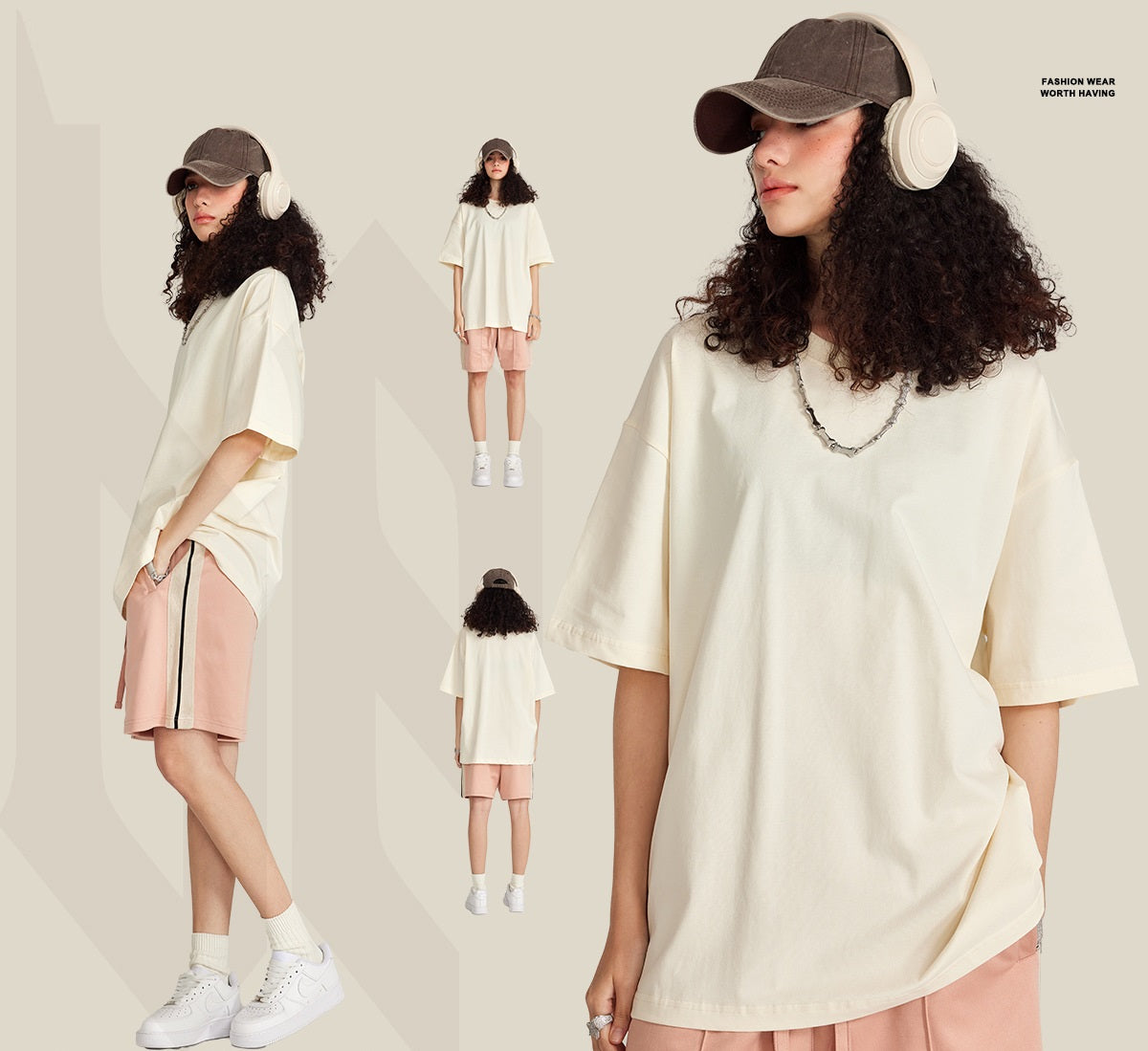Plain t Shirt Custom Blank Streetwear High Quality Short Sleeve Drop Shoulder Distressed Patchwork Fashion Tshirts Wholesale