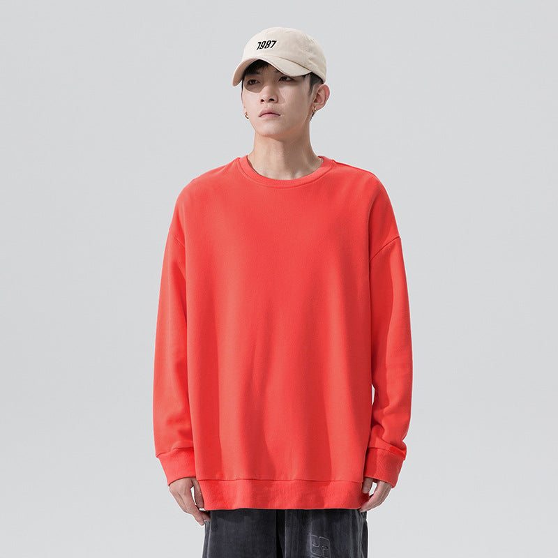 Customizable with Your Favorite Pattern 12 Color French Style Cable Knit Crew Neck Streetwear Plain Blank Hoodie for Printing