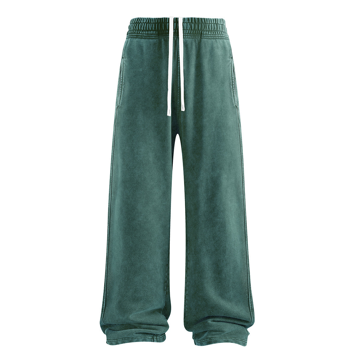 Sweatpants High Quality Heavy Duty Washed and Distressed Long Pants Batik Water Washed Pants Sweatpants From a Trendy Brand