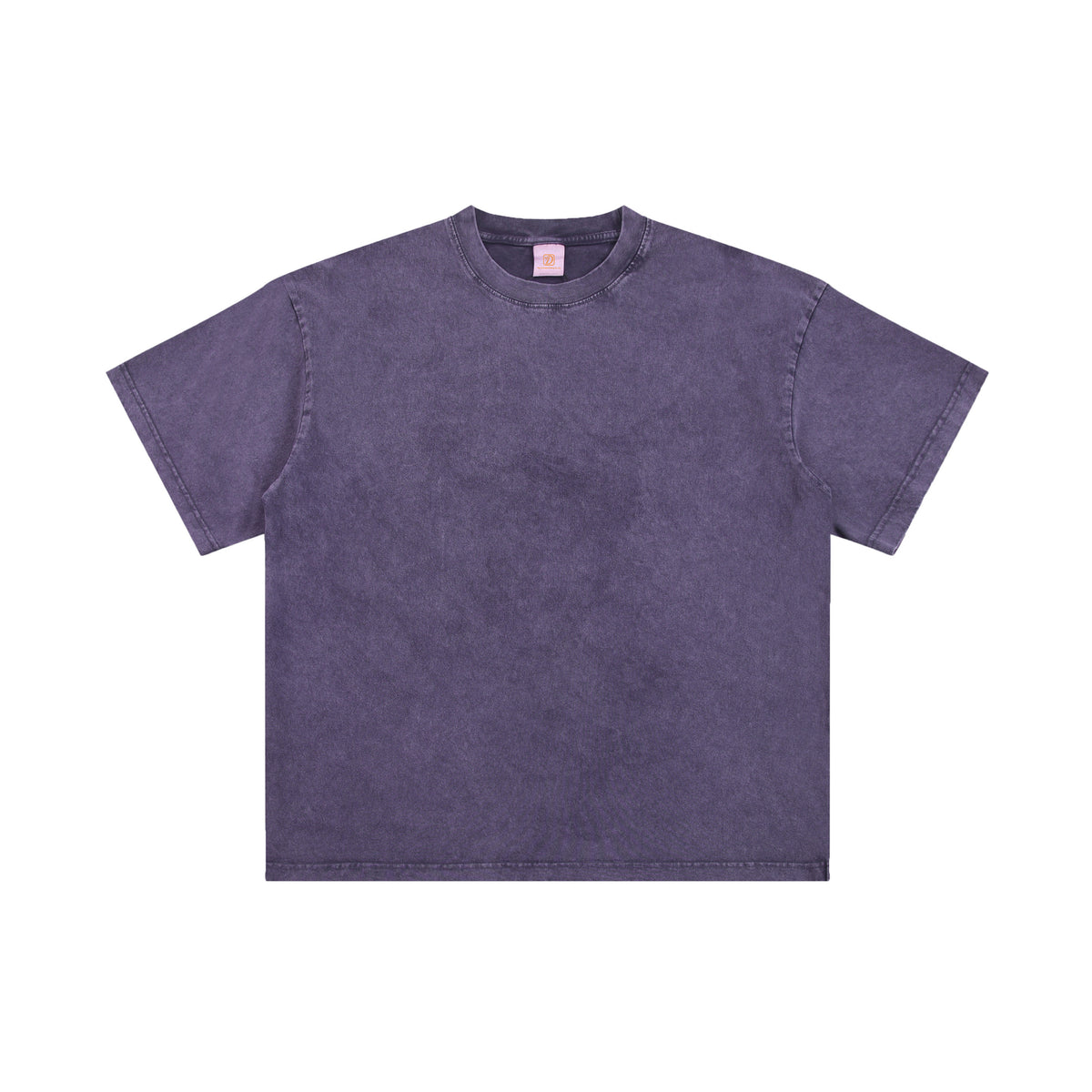 Customized t Shirts Wax Printed Frosted Snowflake Distressed and Washed T-shirt Plain Oversized Streetwear T-shirt High Quality
