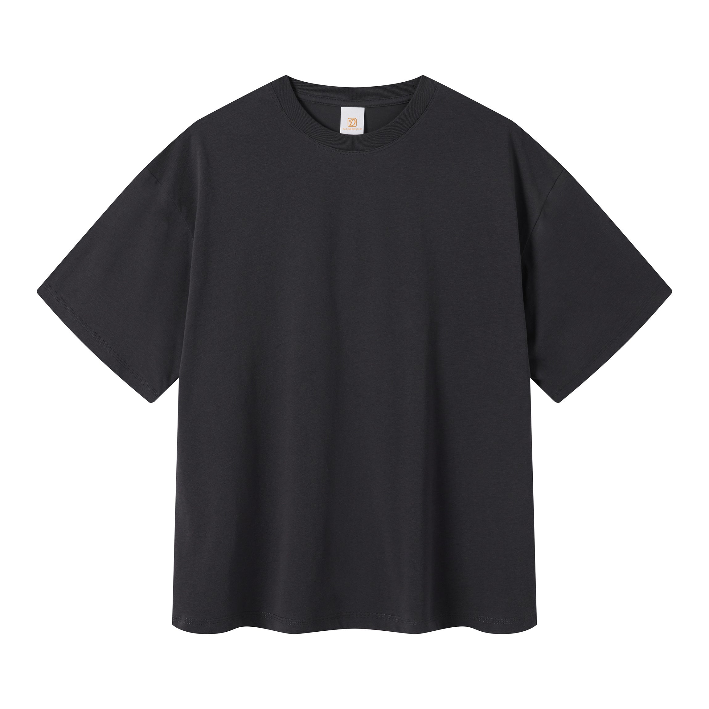 2026 Summer New Design T-shirt High Quality Custom Embroidery logo Blank O-neck Streetwear Drop Shoulder Quick-drying T-shirts