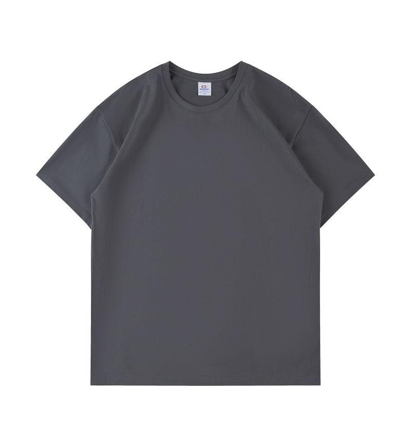 High Quality 12 Color Loose Round Neck Short Sleeved t Shirt for Men High Quality Custom t Shirts Printing Wholesale China
