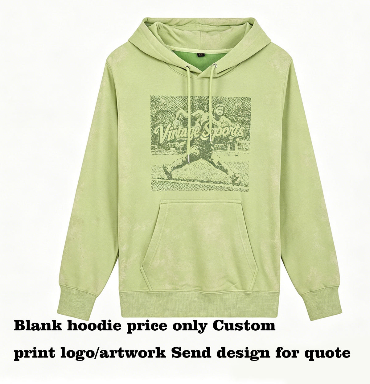 Customized Plain Pullover Hoodie Plain Tshirts for Printing Available in Bulk Wholesale 600garms Heavyweight Vintage Style