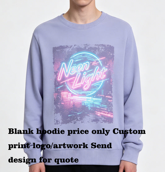 Customized Mens Clothing Plain Puff Blank Printing Hoodie for Printing Plain Casual Style Design Autumn Manufacturer Wholesale