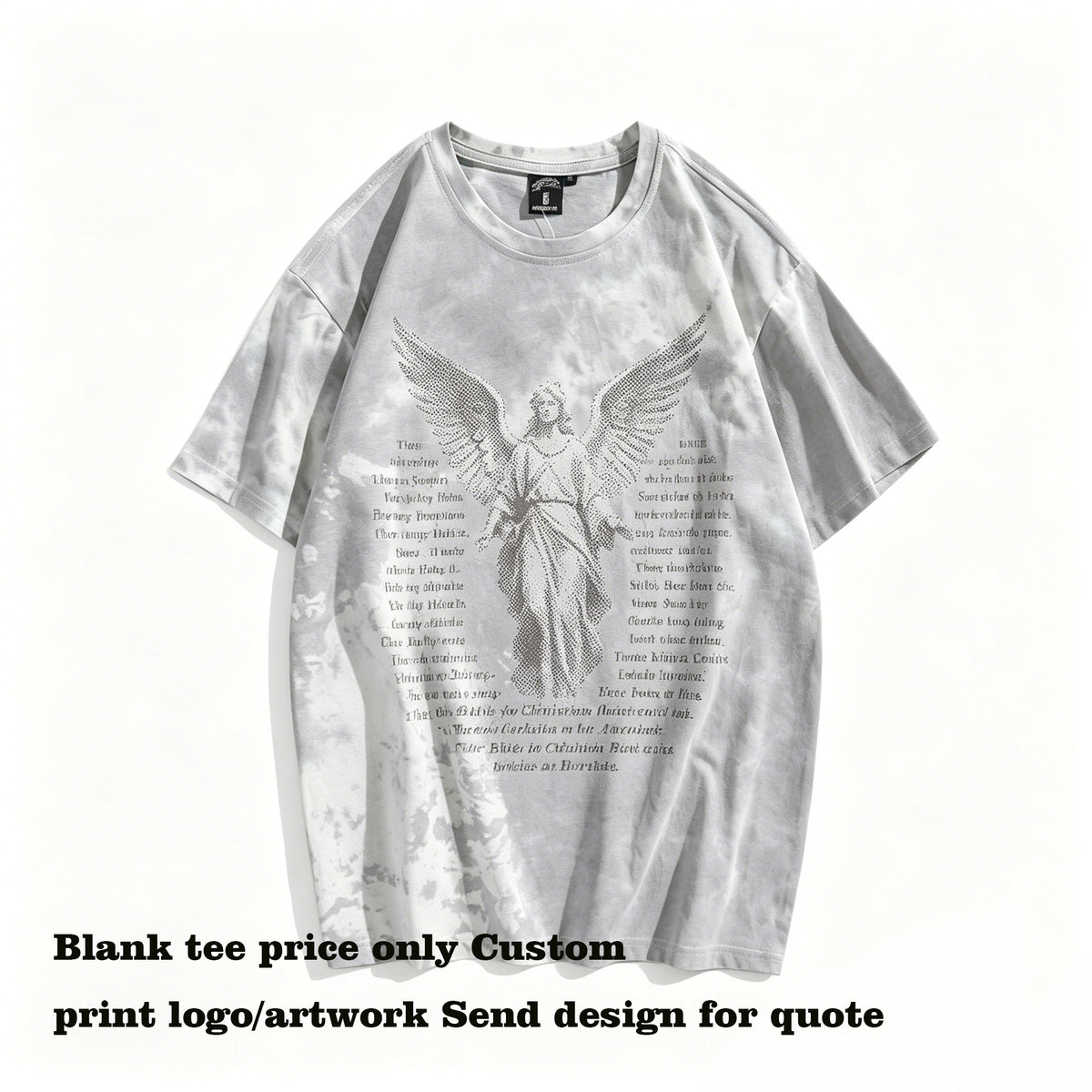 Vintage Blank Cotton Custom Personalized Logo Vintage Oversized Drop Shoulder Streetwear T Shirt Custom Design Wholesale Unisex