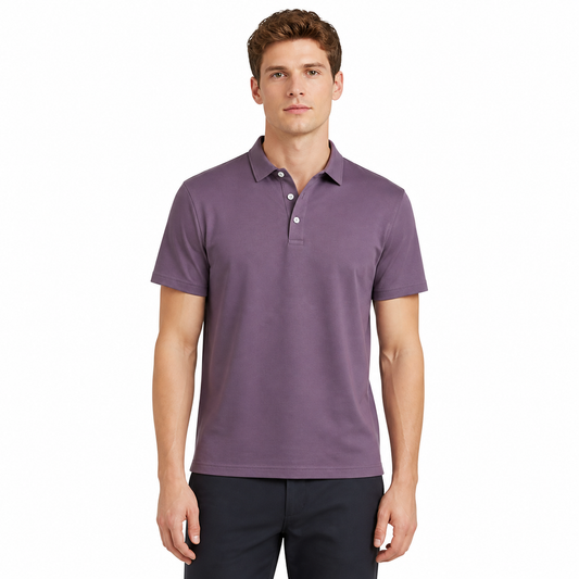 Custom Multiple Processes to Choose From 8 Color Polyester Cotton Lustrous Cotton Polo Shirt Short Sleeved Men's Polo Shirt