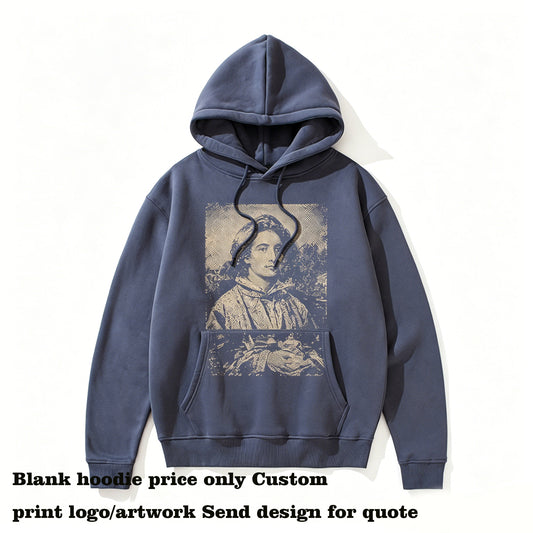 36 Color Fleece Loose Sleeved Hooded Pullover Hoodie Customized logo Unisex for Men High Quality 100% Cotton Personalized Design