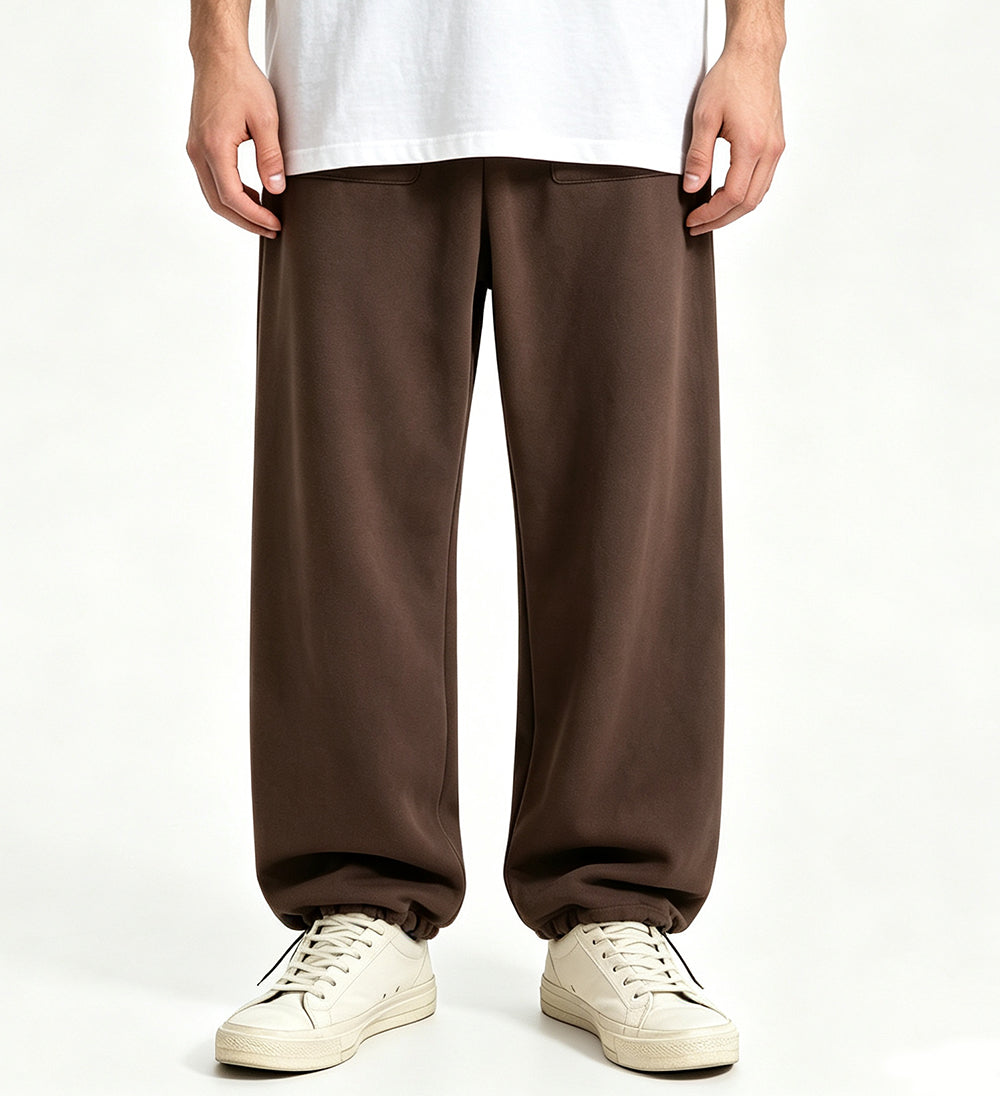 Basic 440 Gsm Men Sweatpants Super Discount Wide Leg Work Pants Multiple Processes to Choose From Streetwear Winter Style