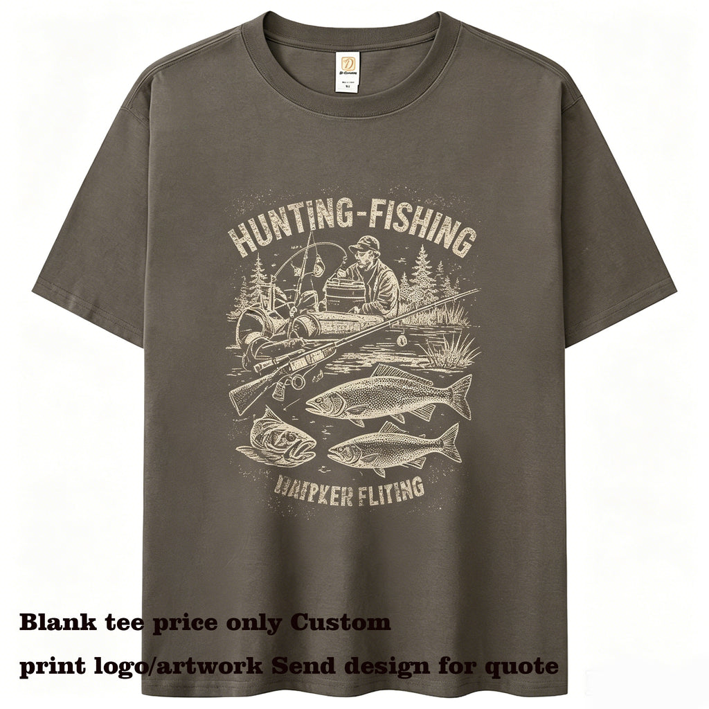 Wholesale Customizable with Your Favorite Patterns and a Loose Fit Style Hip Hop Designer Personalized t Shirt Printing Custom