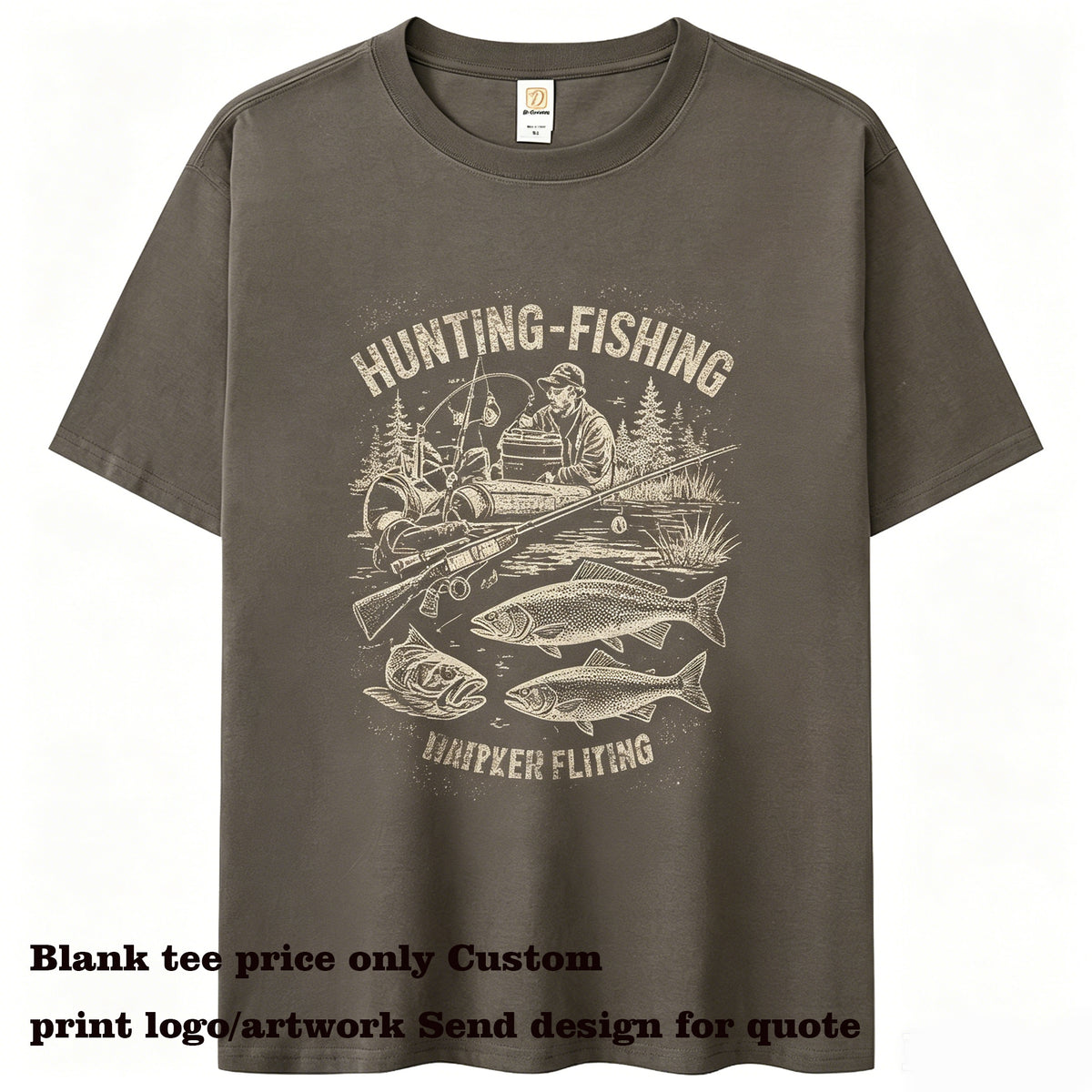 Wholesale Customizable with Your Favorite Patterns and a Loose Fit Style Hip Hop Designer Personalized t Shirt Printing Custom
