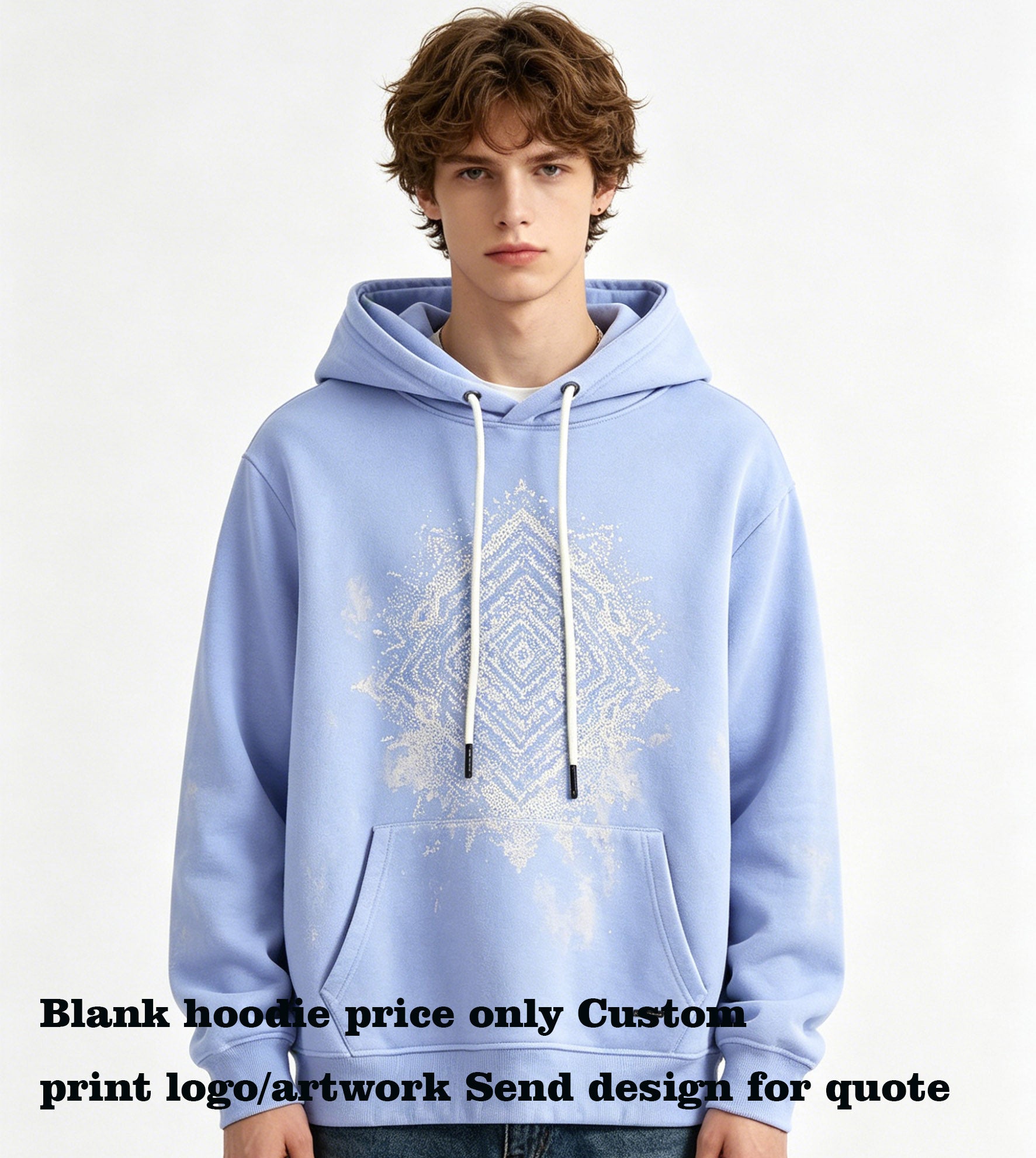 Hoodies Bulk Wholesale 15 Color French Style Large Loop Padded Thick Pullover Sweater Unisex Hoodies High Quality Winter