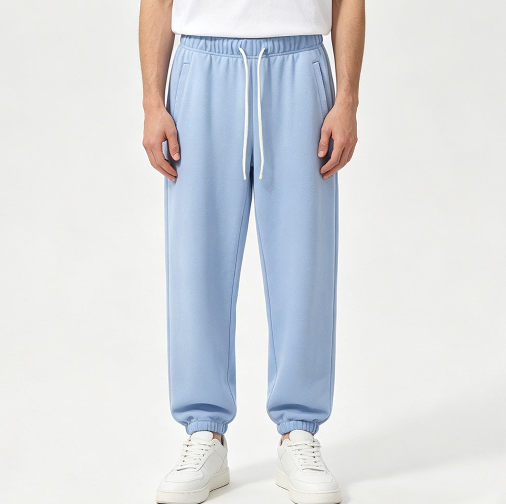 Men Sweatpants 400 Gram Weight Reducing Ankle Length Trousers Customize Your Own Exclusive Design plain Sweatpants Unisex