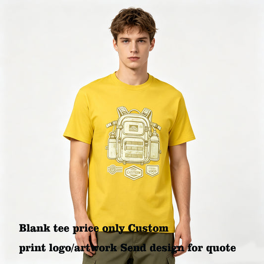 Customized t Shirts 16 Color Pure Cotton Straight Tube Style with No Side Seams and Loose Fit for Couples Clothing High Quality