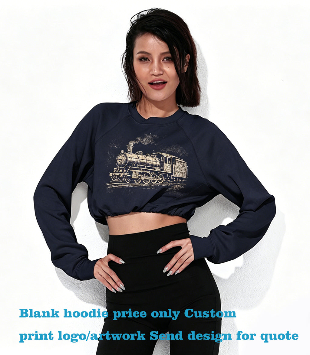 Custom Plain Sweatshirts for Printing Five Color Drawstring Slanting Shoulder Cutting Low Cut Hoodie High Quality Casual Style