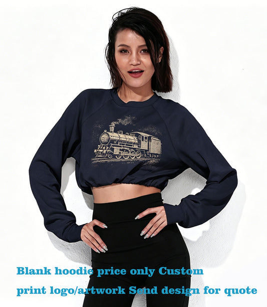 Custom Plain Sweatshirts for Printing Five Color Drawstring Slanting Shoulder Cutting Low Cut Hoodie High Quality Casual Style