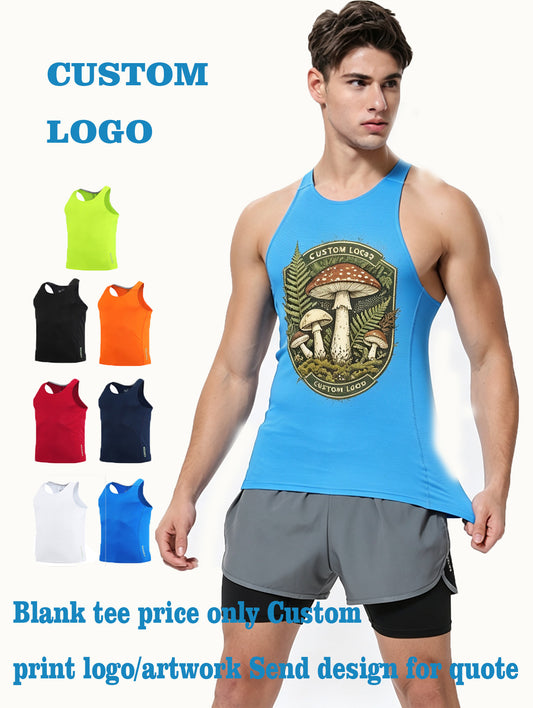 Quick Drying Lightweight Fabric Vest Men Tshirts High Quality t Shirt Manufacturers t Shirt Printing Custom Personalized Design
