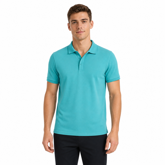 High Quality 8 Color Jacquard Collar Solid Color Polo Shirt Can Design Patterns for You for Free Polo Shirt From a Trendy Brand