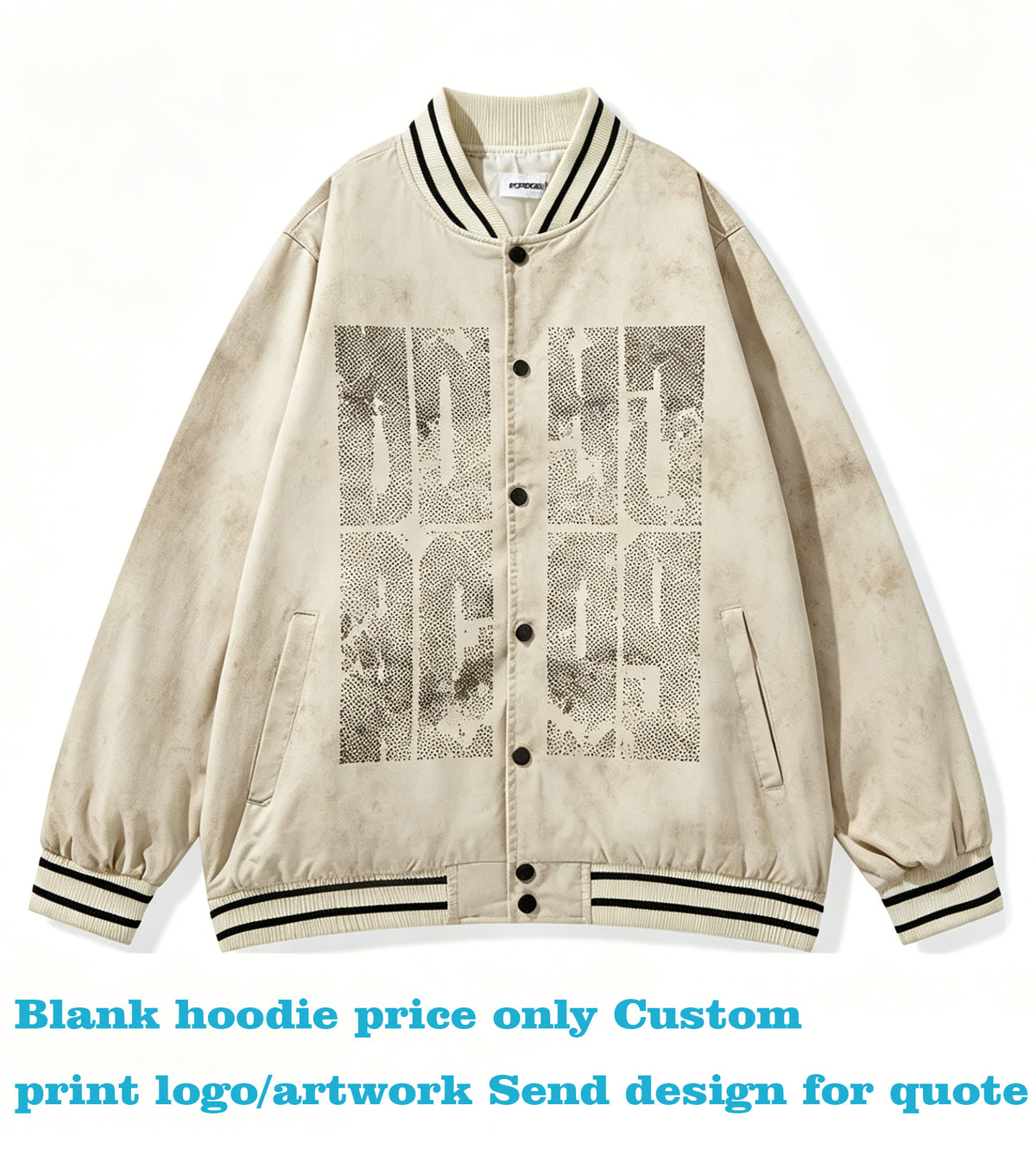 You Can Choose Your Favorite Patterns and Various Techniques to Customize Baseball Shirt with a Dropped Shoulder Design Fashion