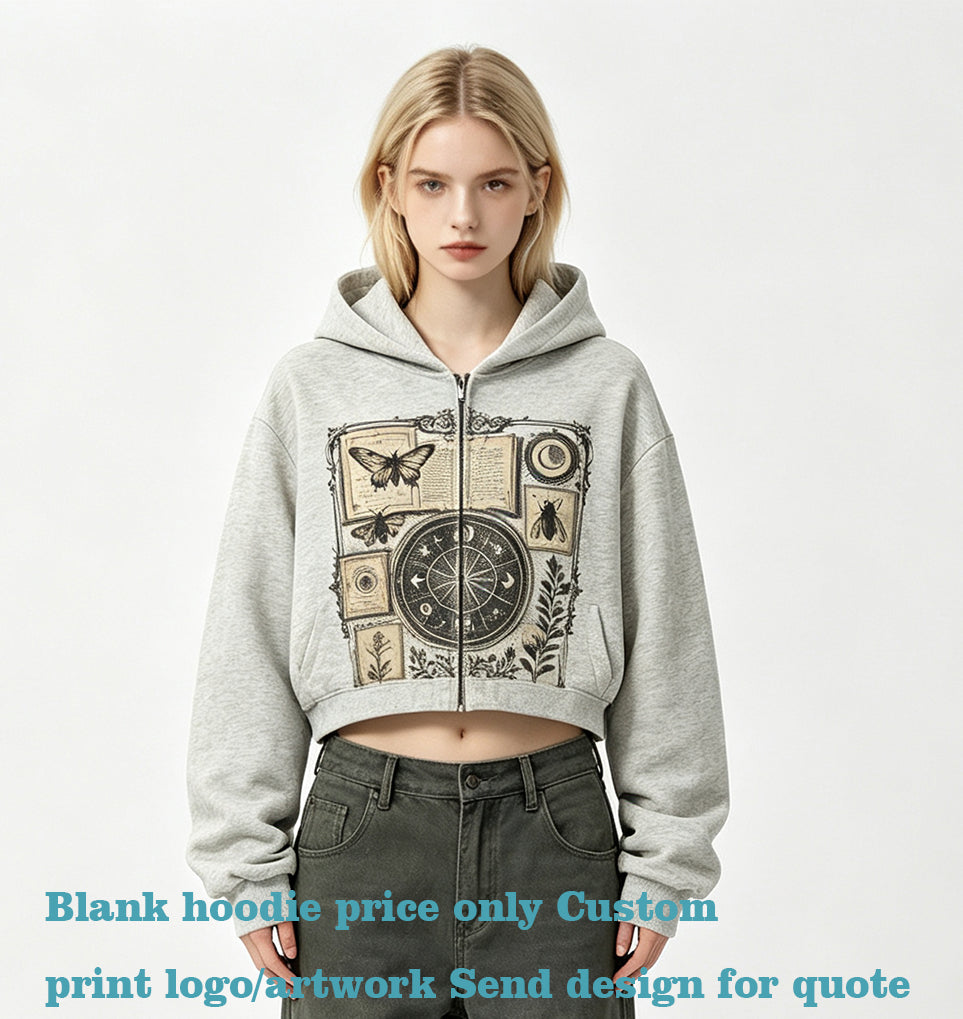 Personalized Design Custom logo Short Sleeved Sports Crop Top for Ladies with Exposed Neckline (non Furry) Fall and Winter Style
