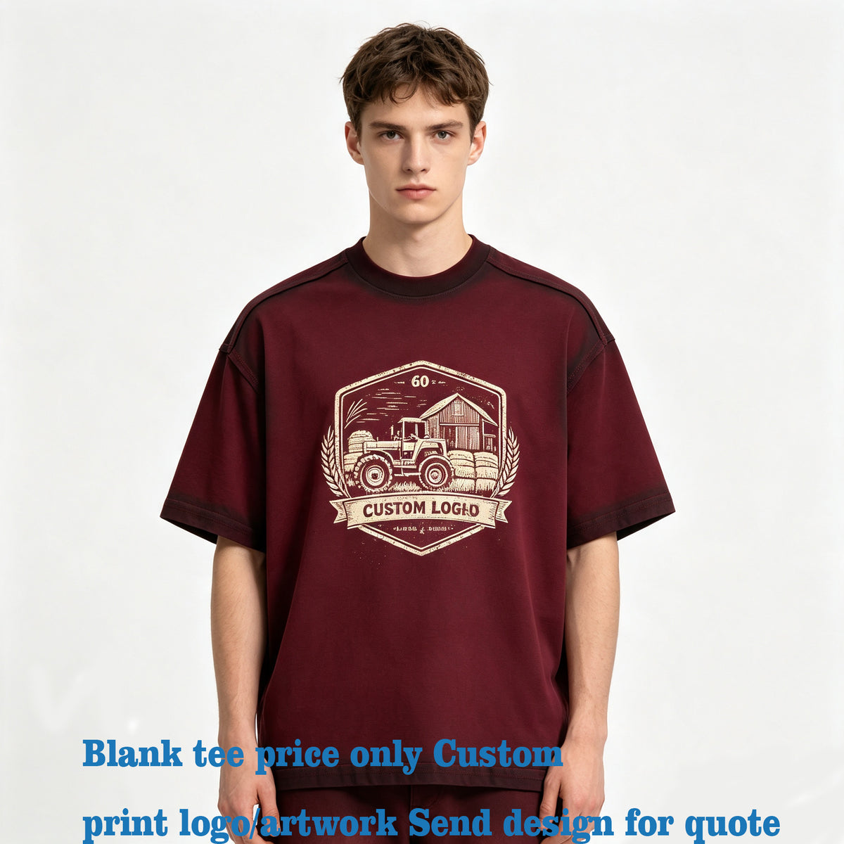 Fashion Sorona Quick Dry Open End Inkjet Printed Short Sleeve Shirt Multiple Processes to Choose From Personalized Design