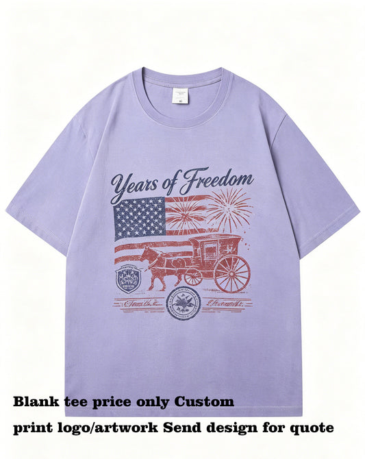 12 Color All Cotton Short Sleeved T-shirt with Loose Shoulder Design and Couple Style t Shirt for  High Quality Personalized