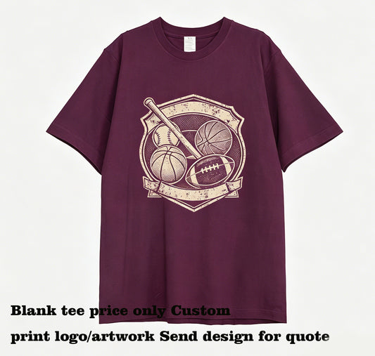Wholesale 25 Color Pure Cotton Loose and Seamless Customized t Shirts Plus Size Puff Printing Unisex Fashion Vintage  Design