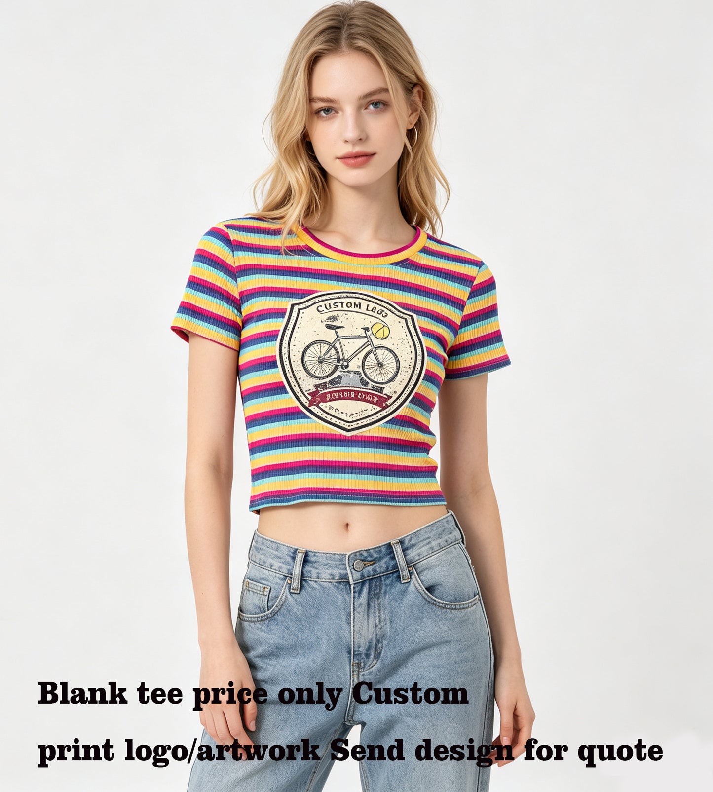 Tshirts High Quality t Shirt for Girls Slim Fit Multiple Processes to Choose From and Customize Your Own Exclusive Design
