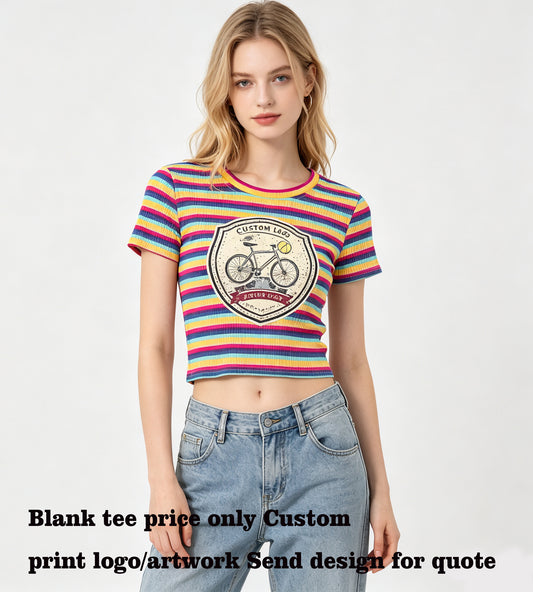 Tshirts High Quality t Shirt for Girls Slim Fit Multiple Processes to Choose From and Customize Your Own Exclusive Design