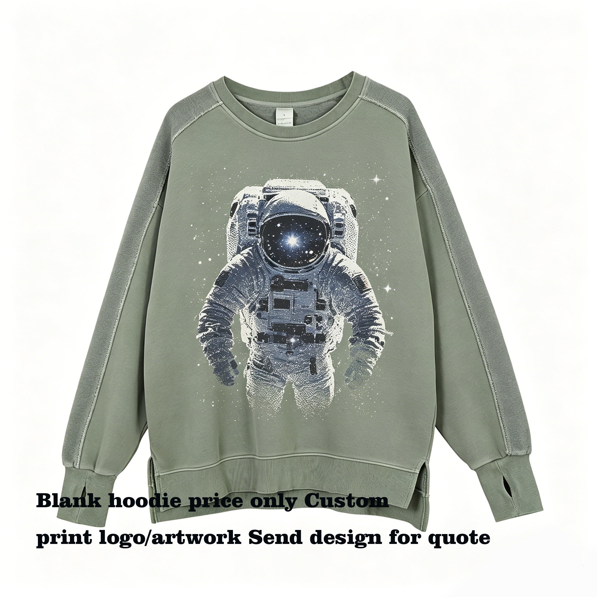 Hoodie Manufacturers Wholesale Customized logo Blanks Washing Process Style 100% cotton Pure Cotton Drop Shoulder Oversized