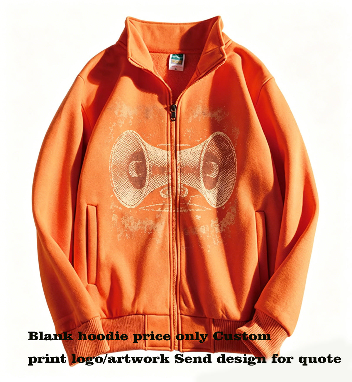 All Kinds of Techniques Can Be Used to Customize 11 Color Crew Neck Sweatshirts Fashion Hoodie Plain Zipper Hoodies in Bulk