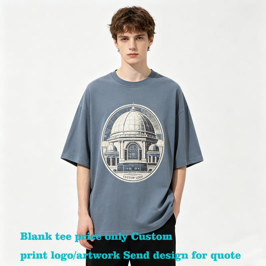 Basic T-shirt Weathered and Washed Oversized Items t Shirt for Men High Quality t Shirt Printing Custom Personalized Design