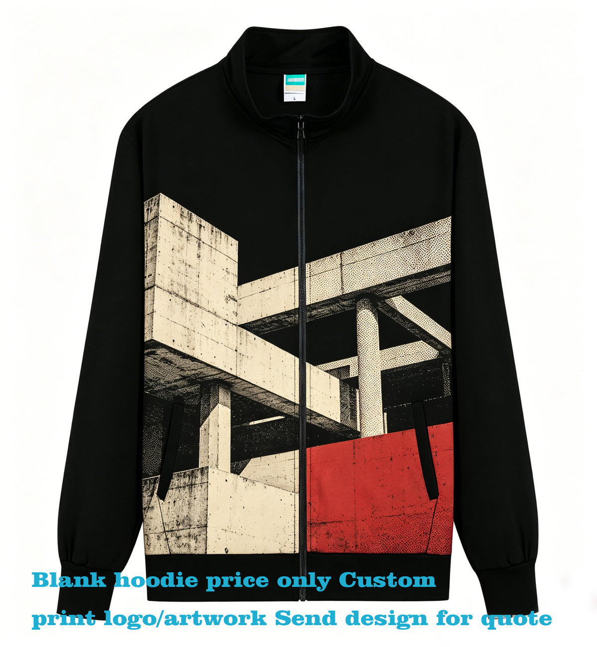 The 8 color short-sleeved crew-neck hoodie allows you to choose your favorite patterns and customize with various techniques