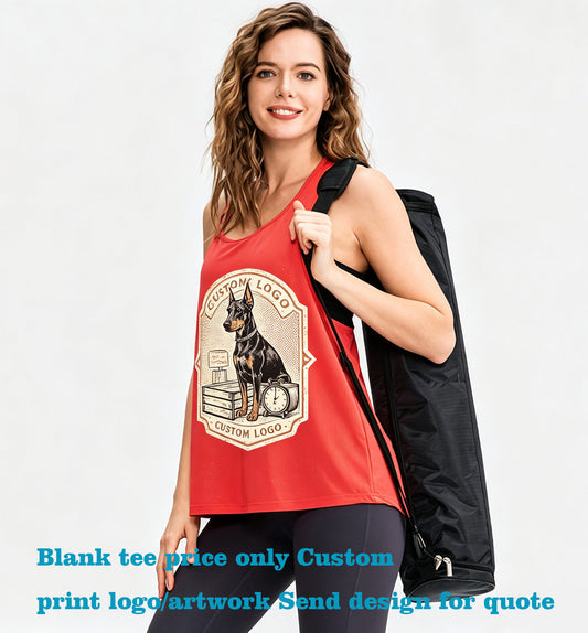 Customized t Shirts Quickdrying Sleeveless Customize Own Exclusive Design and Multiple Processes to Choose From Streetwear