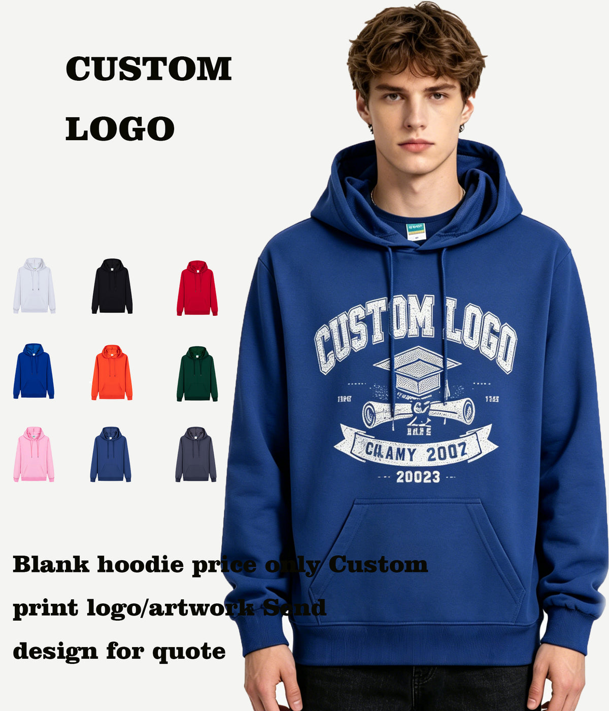Wholesale Hoodies Available 9 Color All Polyester Lightweight Hooded Sweatshirt High Quality Hoodie Unisex Free Sample Hoodie