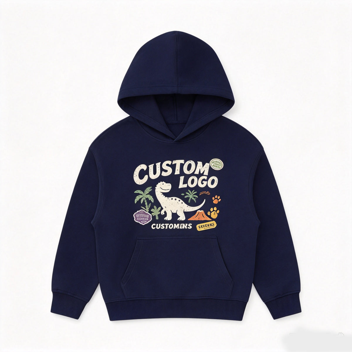 Pullover Hoodie for Men 2024 Hoodies 100 Cotton Blanc Children's Sweatshirt American Style High Quality Pullover Sweatshirt