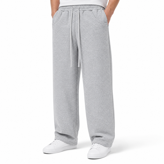 420G Thick Fiber Non Fuzzing Straight Leg Sweatpants Customize Your Own Exclusive Design and Multiple Processes to Choose From